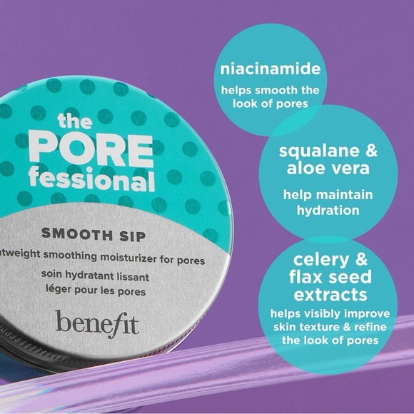 Benefit The POREfessional Smooth Sip Lightweight Smoothing Moisturizer for Pores - Picture 5 of 10
